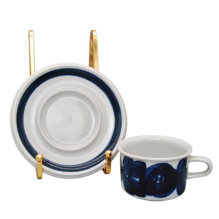 Arabia Anemone Espresso Cup 0,1 l, vintage Cup & Soucer Arabia