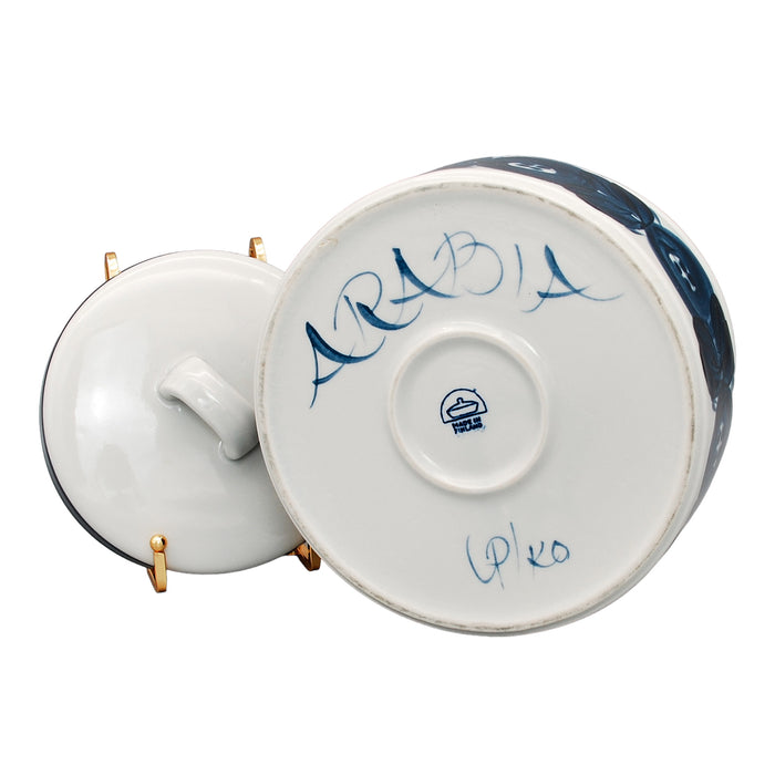 Arabia Anemone Serving Bowl, vintage serving bowl Arabia