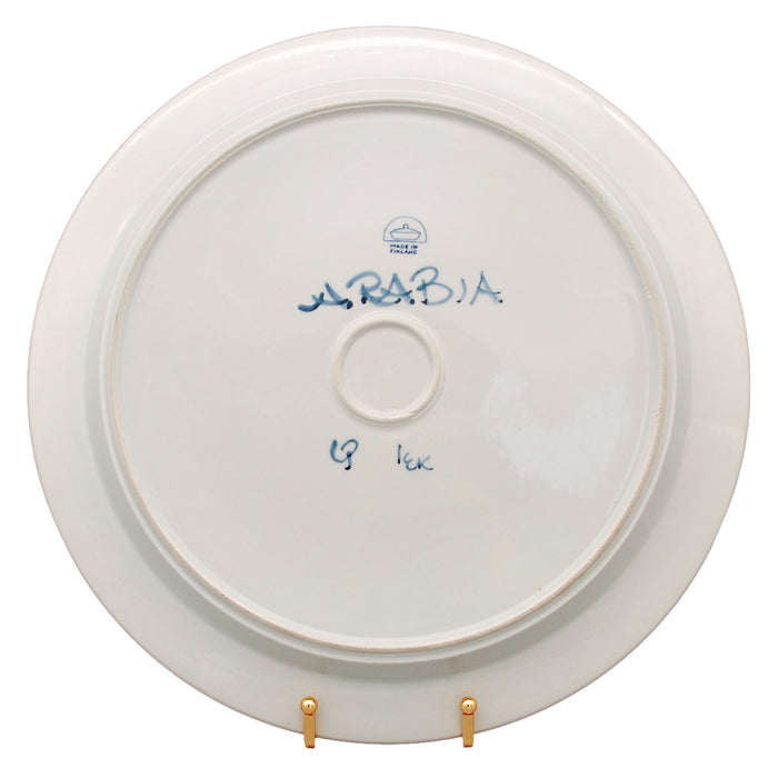 Arabia Anemone Platter Ø 33,5cm, vintage Platter Arabia