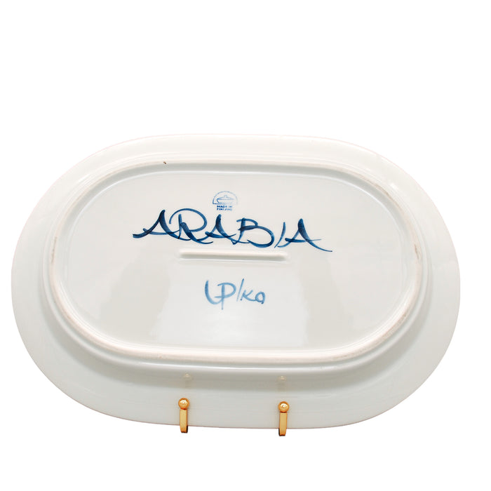 Arabia Anemone Platter, vintage Platter Arabia