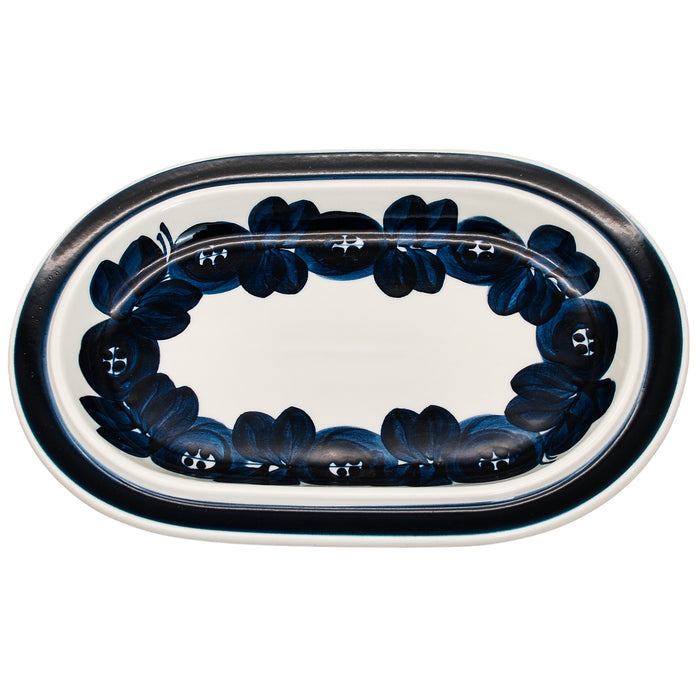 Arabia Anemone Platter, vintage Platter Arabia