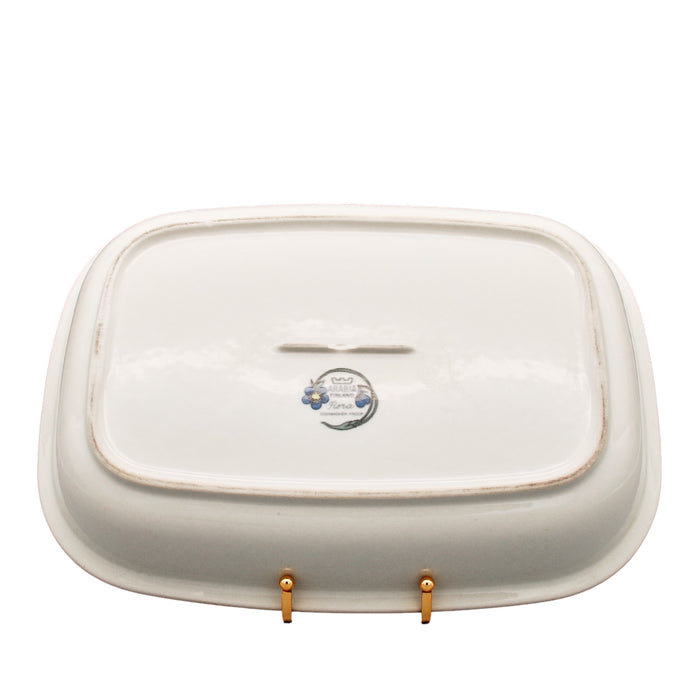 Arabia Flora Oven Dish, vintage oven dish Arabia