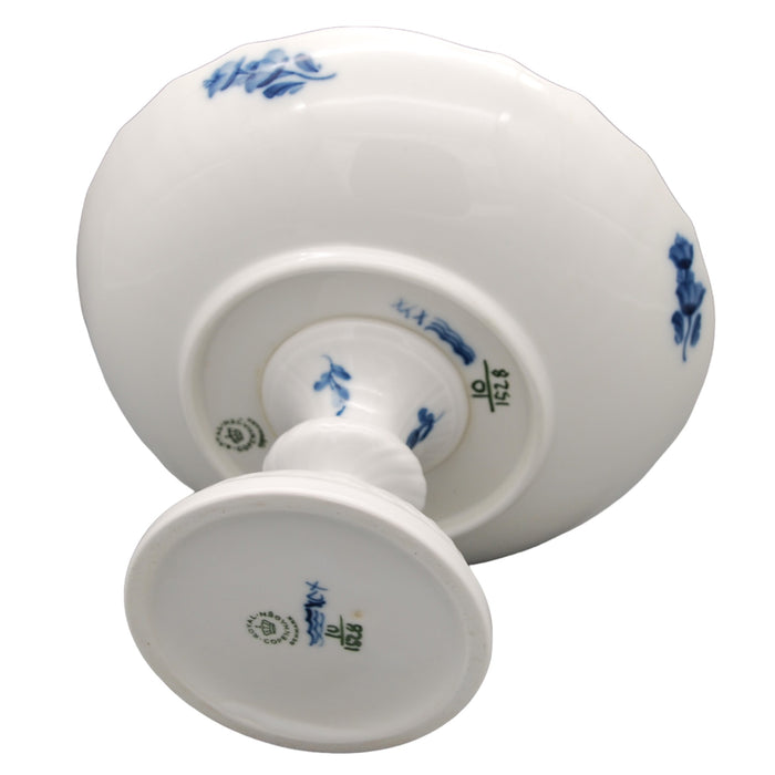 Royal Copenhagen Blue Flower Centerpiece Design 1528, vintage serving bowl Royal Copenhagen