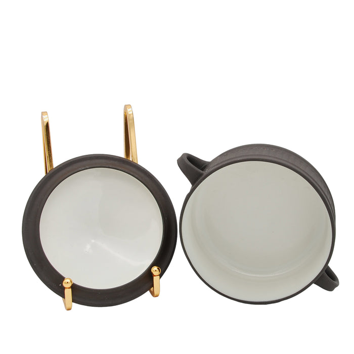 J.H. Quistgaard Flamestone Serving Bowl Ø 12cm, vintage serving bowl Quistgaard