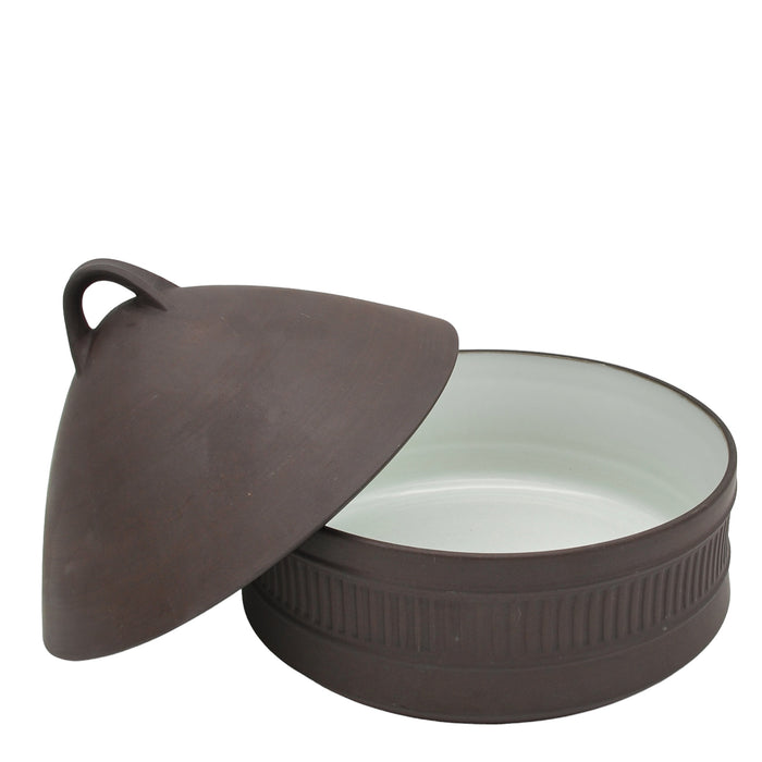 J.H. Quistgaard Flamestone Serving Bowl Ø 21cm, vintage serving bowl Quistgaard