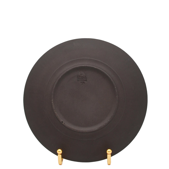 J.H. Quistgaard Flamestone Plate Ø 18,5cm, vintage Plate Quistgaard