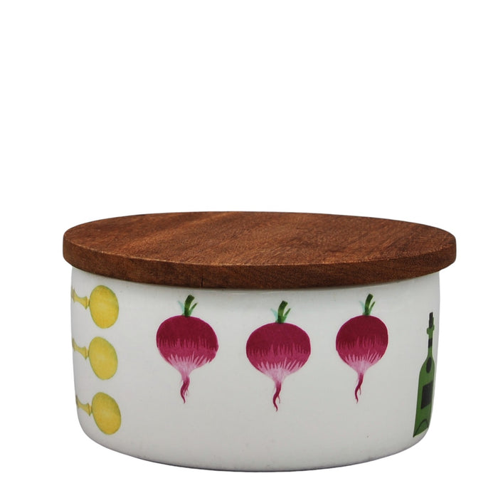 Gustavsberg Pynta Bowl With Lid Ø 12,5cm, vintage bowl Gustavsberg