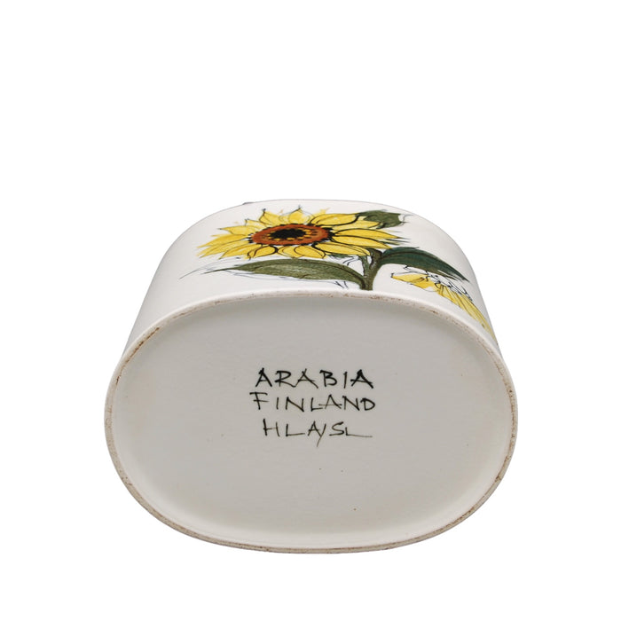 Arabia HLA Sunflower Vase Ø 16cm, vintage vase Arabia