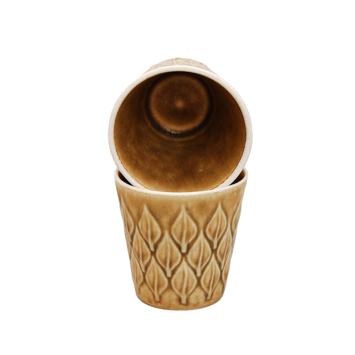 J.H. Quistgaard Relief Mini Cup Ø 5cm, vintage Cup Quistgaard