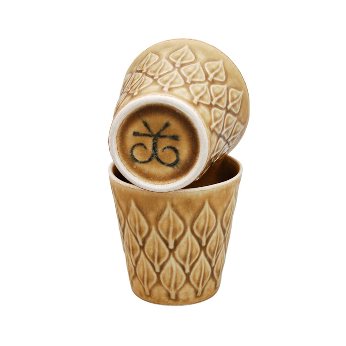 J.H. Quistgaard Relief Mini Cup Ø 5cm, vintage Cup Quistgaard