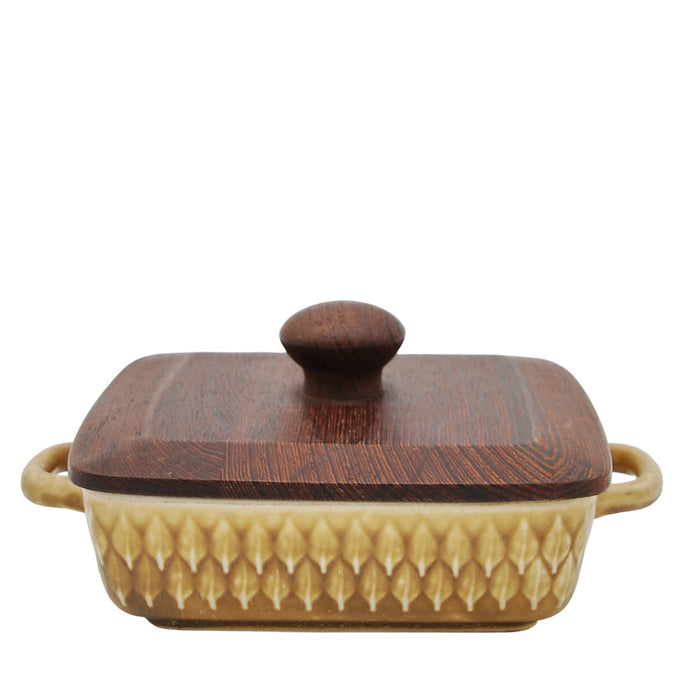 J.H. Quistgaard Relief Square Pot, vintage Serving platters & serving dishes Quistgaard