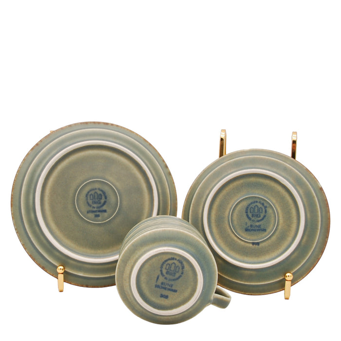 J.H. Quistgaard Rune Tea Cup Trion, vintage Cup, Soucer & plate Quistgaard