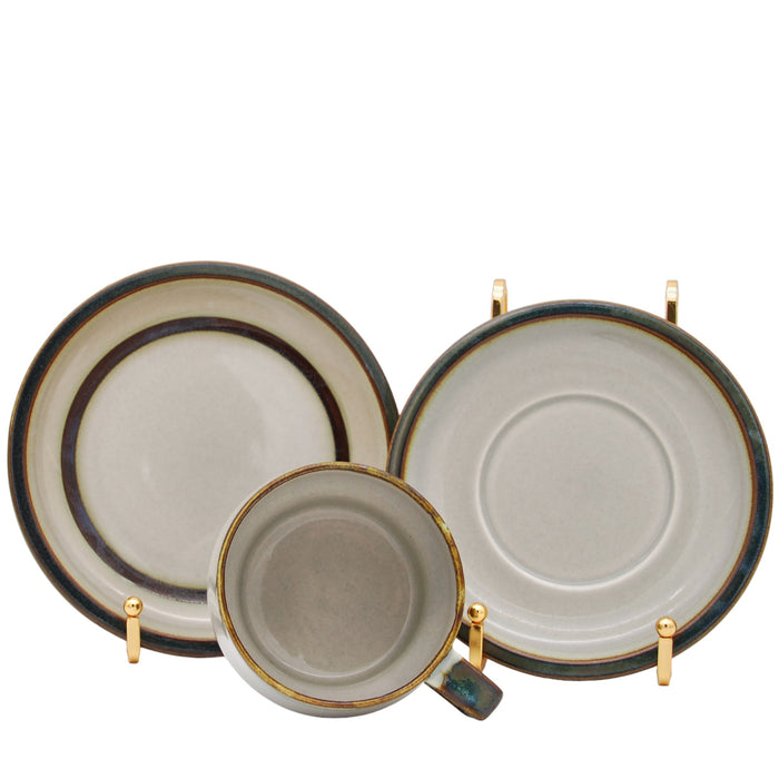 J.H. Quistgaard Tema Tea Cup Trio, vintage Cup, Soucer & plate Quistgaard