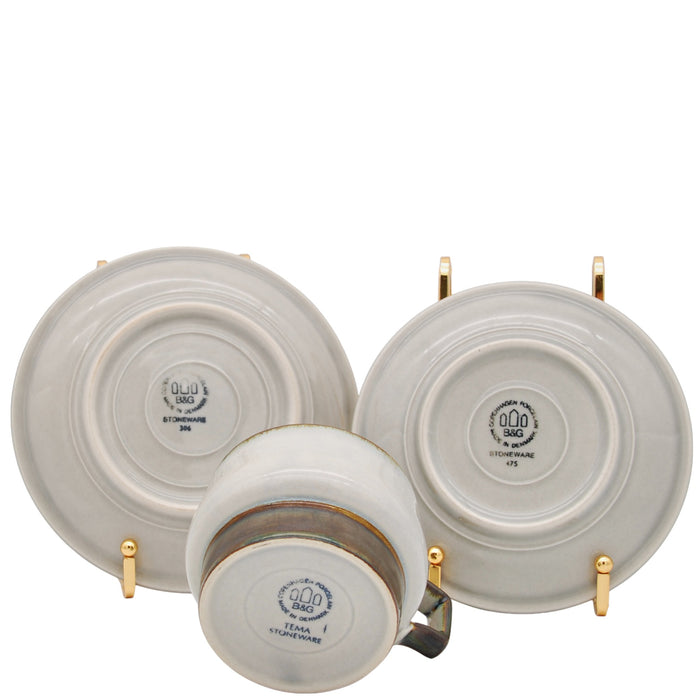 J.H. Quistgaard Tema Tea Cup Trio, vintage Cup, Soucer & plate Quistgaard