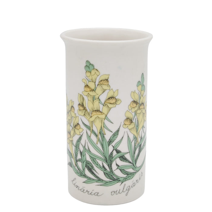 Arabia Botanica Yellow Toadflax Vase, vintage