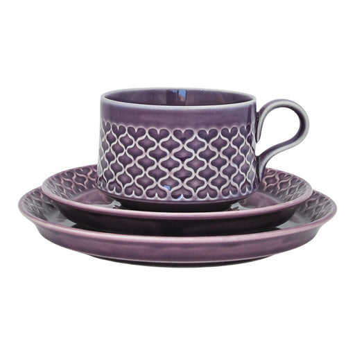 J.H. Quistgaard Cordial Palet Tea Cup purple, vintage tea cup Quistgaard Cordial Palet