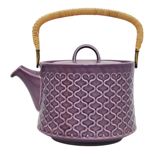 J.H. Quistgaard Cordial Palet Teapot purple, vintage teapot Quistgaard