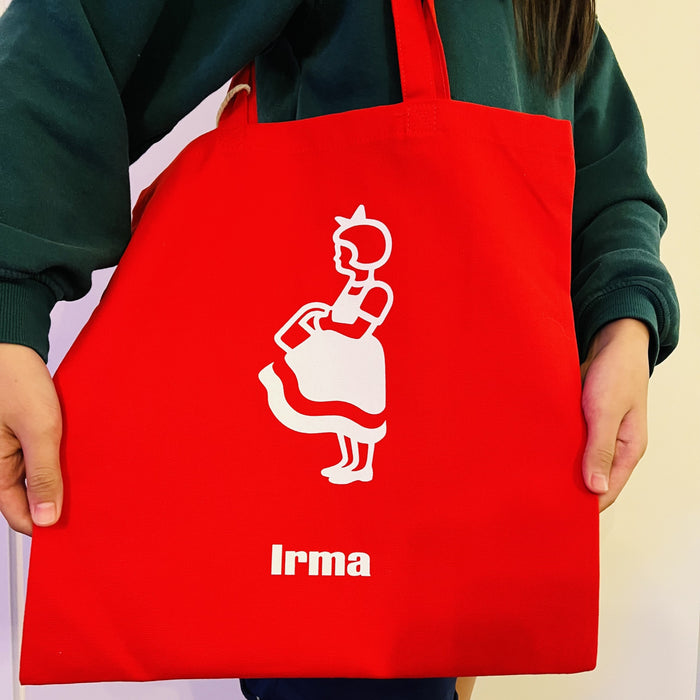 Irma eco bag red